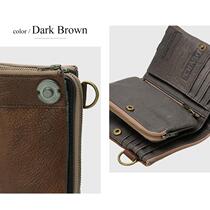 2023 New Retro Sheepskin Vegetable Tanned Leather Wallet Short Wallet Genuine Leather Mens Vertical Multifunctional Korean Version Japanese Style