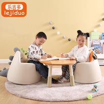 Solid wood childrens table peanut table baby learning small table kindergarten table and chair set solid wood handmade table
