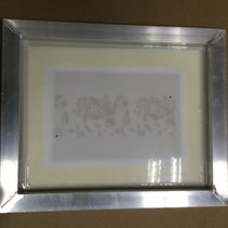 SMT laser solder paste miniled nano steel mesh electropolishing dual process partial thickening thin printed red glue mesh sm