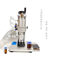 Pneumatic vial crimping machine vial capping device for oral liquid bottles size can be customized factory direct sales