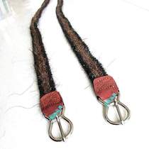 Strand horsehair saddle Mongolian horsehair saddle braided with 6 girdle straps connected to widen and breathable without hurting the girdle horse belly