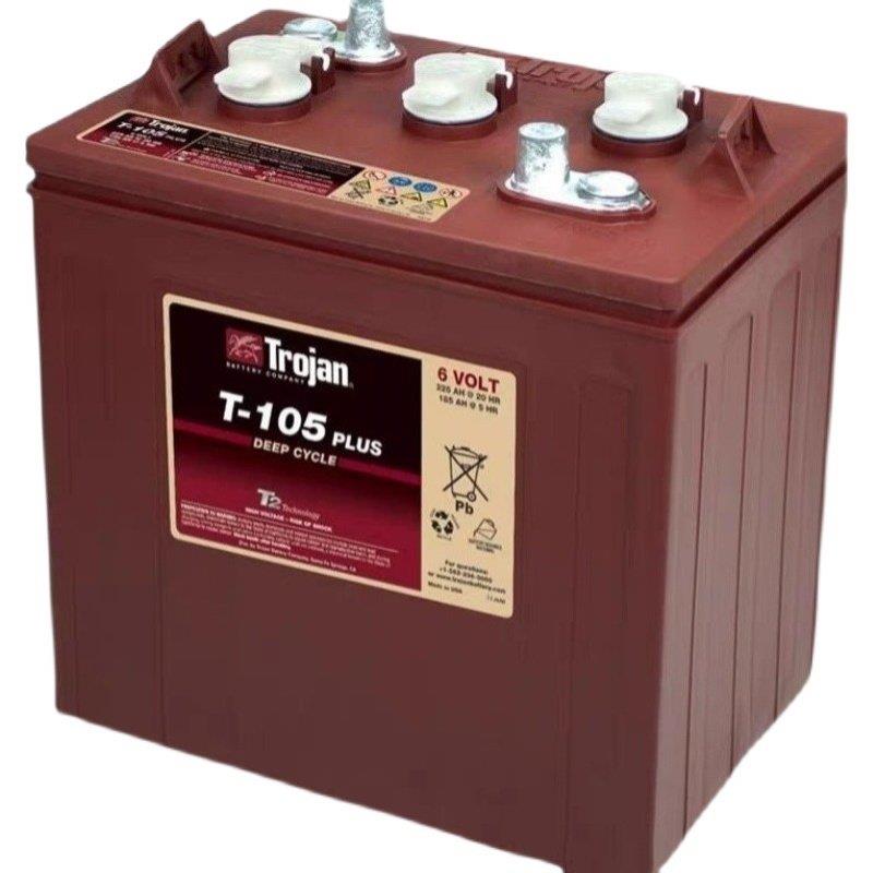Trojan accumulators T-105PLUS 6V225AH sightseeing cars golf carts clean cars-Taobao