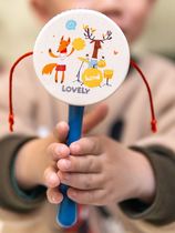 Natural wheat straw baby rattle childrens musical instrument toy sand hammer rattle baby newborn Orff musical instrument music