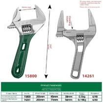 Universal Sanitary Wrench Tool Live Mouth Short Handle
