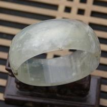 Shaanxi Lantian Jade Bracelet Jianghua Jade Bracelet Lantian Jianghua Jade Ink Jade Bracelet Moisturizing and Transparent 60 5
