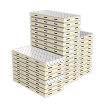 Polyurethane board cold storage special board thermal insulation flame retardant wall panel stainless steel double-sided color steel custom fireproof 10cm