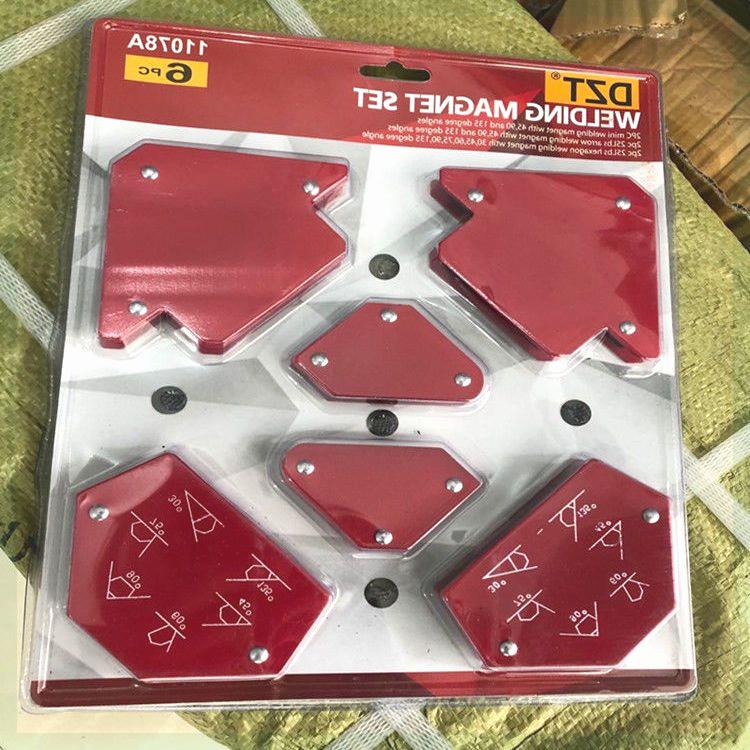 Welding positioning theorizer 6 pieces of magnetic multi-angle right angle bevel fixed suction iron lapped ferroelectric welding aids-Taobao