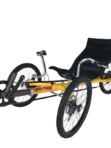 Promotional product TRIMATRIX recumbent tricycle with disc brake detachable recumbent bicycle leisure transportation and riding recumbent bicycle