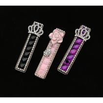 2023 New Lighter Charging Gift Lady Inlaid Drilling Usb Charging Windproof Ultra Slim Fashion Gift