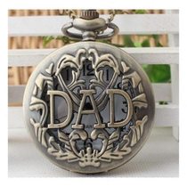 Pocket watch without cover transparent fully automatic electronic watch mens watch silver-white casual student watch hanging watch hanging chain