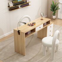 Durable and thickened simple and fashionable manicure table economical Japanese style single and double light luxury internet celebrity ins manicure table