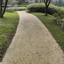 High-end courtyard garden gravel ground pebbles sandstone washed rice water brushed stone washed stone floor