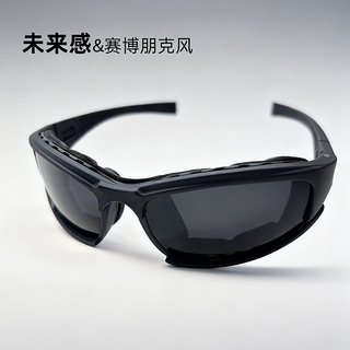 自行车护目镜防风沙防灰尘防尘不起雾电动车男女骑行可戴防护眼镜