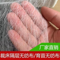 Manufacturer supplies 16m 9g cutting bed ultra-light and thin compartment clothing non-woven blue non-woven nursery fabric