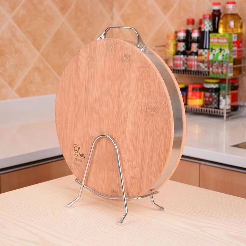 Stainless Steel Cutting Board Rack Cutting Board Chopping Board Chopping Frame Home Kitchen Countertop Case Board Glued Board Shelving Shelf-Taobao