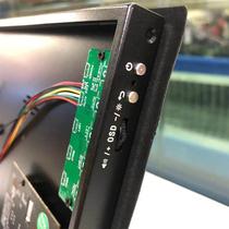 LCD screen aluminum shell leather case 13 3 inches 14 inches 15 6 inches 17 3 inches portable display leather case protective case*