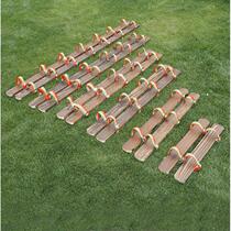 Producing three-person four-person and five-person board shoes that work together in the same boat dragon boat folk walking shoes