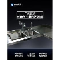 201304 stove panel stainless steel countertop replacement sink integrated kitchen home countertop renovation custom made