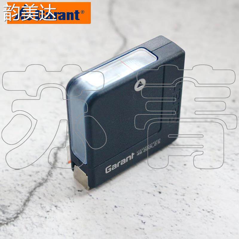 Кнопки Smart 韵美达德国原装霍夫曼garant带观察窗袖珍便携式卷尺带长2.5米带宽8毫米 垫垫