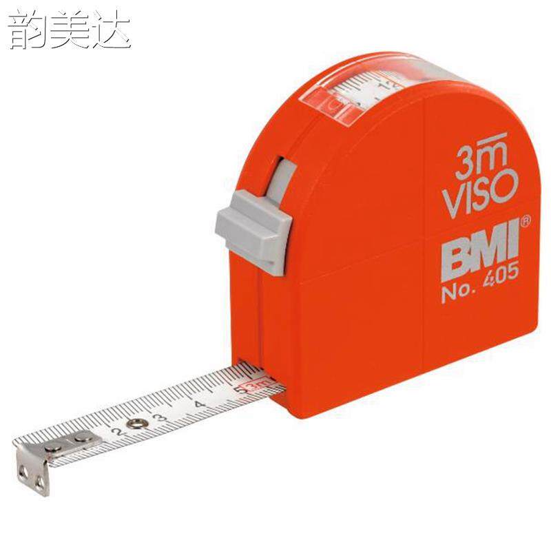 Кнопки Smart 韵美达德国bmi卷尺带制动 公制3米 圆规钢卷尺 可视窗 折叠式圆规脚 405 垫垫