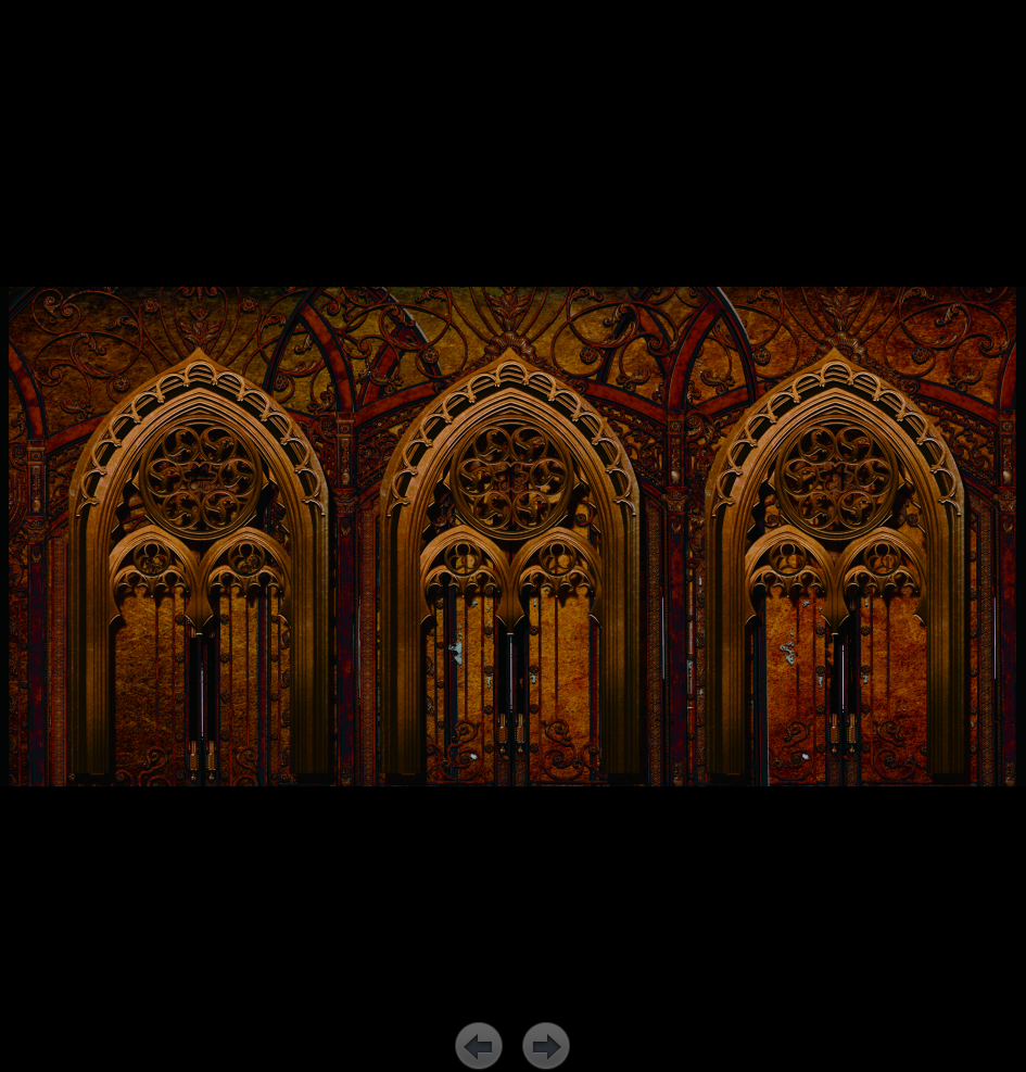 61红金复古欧式婚礼设计源文件素材效果图哥特城堡喷绘底纹背景