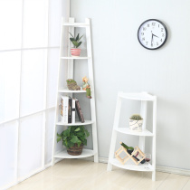 Cross-border simple home floor-standing bedroom multi-layer storage rack living room simple student corner rack small flower rack
