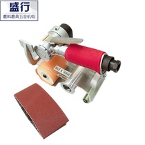  Pneumatic small mini portable sand belt machine Wood polishing sanding machine Grinding Machine Stainless Steel Metal Wire Drawing