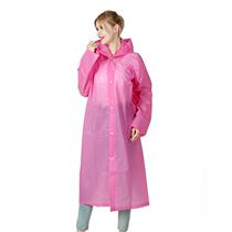 Non-disposable thickened adult color raincoat poncho EVA raincoat lightweight travel outdoor raincoat custom logo