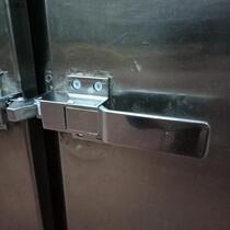 Adjustable stove handle without screws Freezer handle Steam cabinet high and low door lock Oven door lock Flat steamer handle