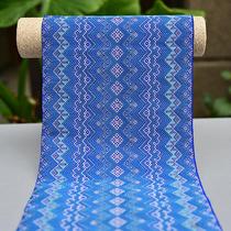Zhuang brocade representative of Zhuang lace culture Zhuang brocade pattern embroidered ribbon collection of ethnic fabrics
