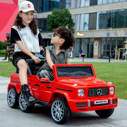 Детский электрический транспорт с сидением для двоих, детская игрушечная машина подходит для мужчин и женщин, новая коллекция, дистанционное управление, подарок на день рождения