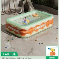 Inflatable swimming pool childrens home thickened baby baby large inflatable pool childrens family adult paddling pool