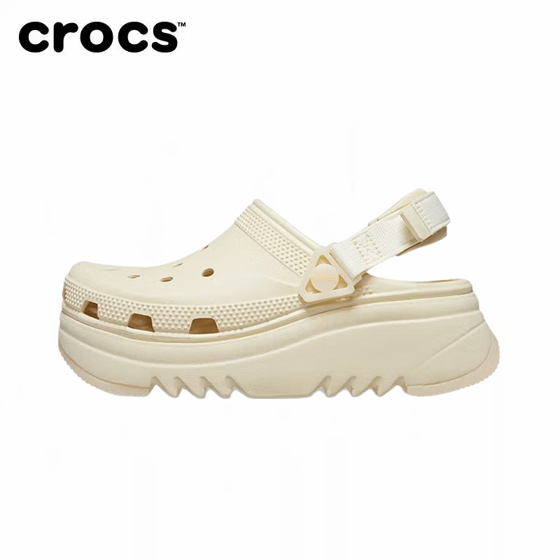 Crocs Men's and Women's Shoes, New Autumn Style Comfortable Beach Shoes, Thick-Soled Clogs 208365-108