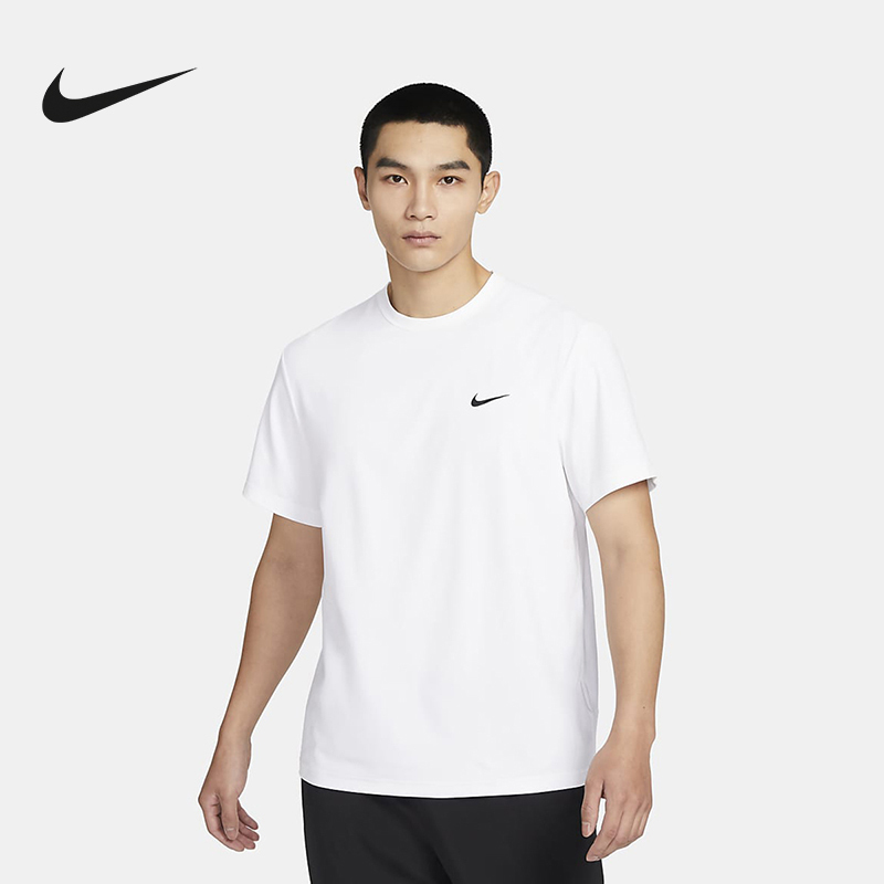 Nike Nike Short-Sleeved Men's Summer New Loose Solid Color Sports Casual Black T-Shirt Fb7866-010