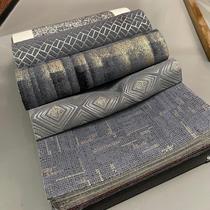 Factory direct supply of high-precision jacquard finished curtains Chinese-style cushions pillow fabrics clothing modern simple and modern