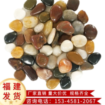 Fujian cobblestone Yuhua stone original stone fish tank landscaping water culture flower small stone stone flower pot potted decoration