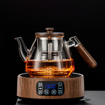 泡茶壶耐热玻璃电陶炉蒸煮茶壶全自动小型家用蒸煮茶器套装养生壶