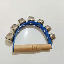 5 Suzuki 7 Suzuki 9 The horse hooded childrens school musical instrument Orff percussion instrument Plastic imitation leather hand rattle
