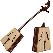 Factory direct sales new product mahogany shell carved morinouqin digging board professional playing dragon-horse double-headed instrument
