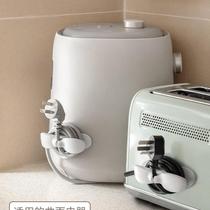 Cable organizer kitchen household wire plug hole-free wall-mounted power cord charger winding holder