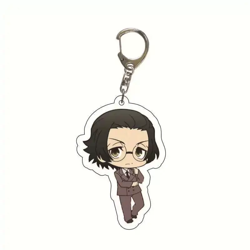 Мини-брелок из акрила JAPAN CARTOON Anime Bungo Stray Dogs Keychain Double