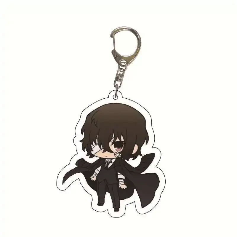 Мини-брелок из акрила JAPAN CARTOON Anime Bungo Stray Dogs Keychain Double