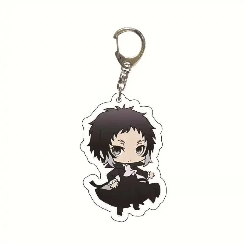 Мини-брелок из акрила JAPAN CARTOON Anime Bungo Stray Dogs Keychain Double