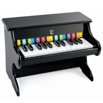 Hape 25-key wooden small piano mechanical small piano 3-6 years old boys and girls can play household educational toys