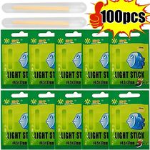 50 100PCS Fishing Glow 4 5*37mm 3 0*25mm Fishing Float Flu