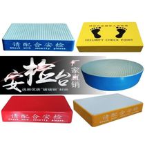 Security gate platform factory metal detection scanning platform foot security inspection platform security inspection platform manufacturer