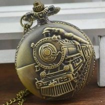 Pocket watch mens Roman drawing automatic boy and girl student handmade old mans pocket watch without cover hanging