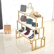 Delicate Home Multilayer Shoe Rack Shoe Store Bag Boutique Showcases Low-to-three-layer Class Shoe Rack