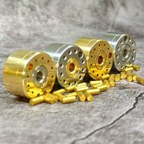 Saint Brothers original Seiko version creative revolver mechanical rotating flint warehouse pure copper kerosene personalized lighter accessories