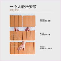 Terrace outdoor plastic flooring courtyard garden roof floor splicing paving room self-paving anti-corrosion sun protection wholesale